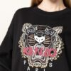 Kenzo Sweatkleid, Schwarz