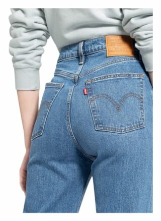 Levi's® 7/8-Jeans Ribcage Straight Ankle, Blau