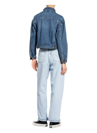 Levi's® Cropped-Jeansjacke, Blau