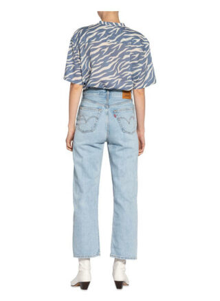 Levi's® Flared Jeans Ribcage, Blau