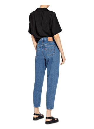 Levis High Loose Taper Straight Leg Jeans Damen, Blau