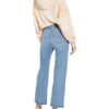 Levis Ribcage Straight Leg Jeans Damen, Blau