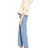 Levis Ribcage Straight Leg Jeans Damen, Blau