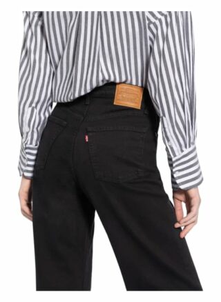 Levi's® Jeans Ribcage Straight Ankle, Schwarz