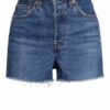 Levi's® Jeans-Shorts Ribcage, Blau