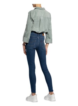 Levis 720 Hirise Super Skinny Skinny Jeans Damen, Blau