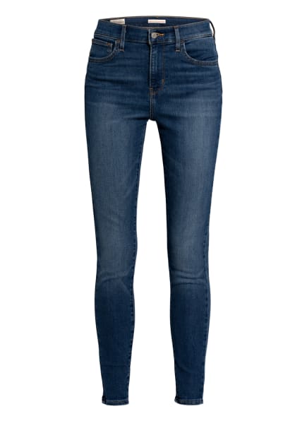 Levis 720 Hirise Super Skinny Skinny Jeans Damen, Blau