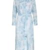 Li.Lu Hemdblusenkleid Lina, Blau