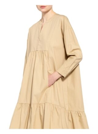 Li.Lu Kleid Emily mit 3/4-Arm, Beige