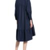 Li.Lu Kleid Emily mit 3/4-Arm, Blau