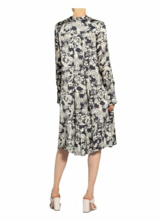 Li.Lu Seidenkleid Liv, Schwarz