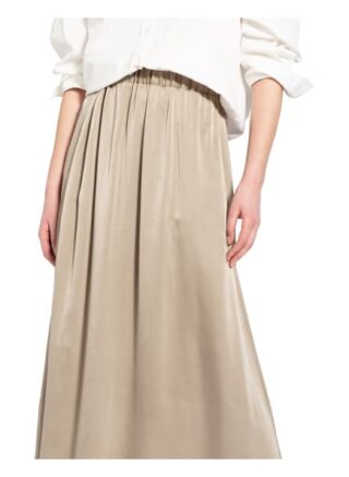 Li.Lu Seidenrock, Beige
