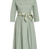 Lieblingsstück Hemdblusenkleid Riala mit 3/4-Arm, Grün