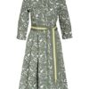 Lieblingsstück Hemdblusenkleid Rialal mit 3/4-Arm, Grün