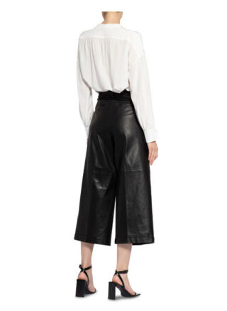 Lilienfels Leder-Culotte, Schwarz