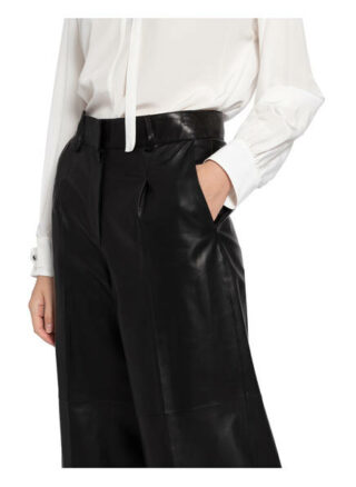 Lilienfels Leder-Culotte, Schwarz