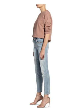 Liu Jo Skinny Jeans Divine mit Schmucksteinbesatz, Blau