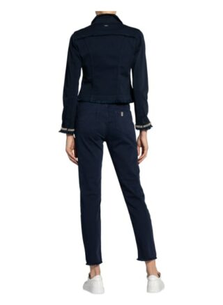 Liu Jo Skinny Jeans Ideal mit Schmucksteinbesatz, Blau