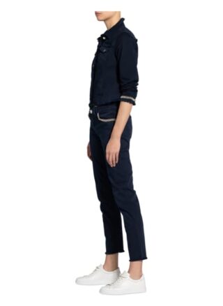 Liu Jo Skinny Jeans Ideal mit Schmucksteinbesatz, Blau