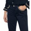 Liu Jo Skinny Jeans Ideal mit Schmucksteinbesatz, Blau