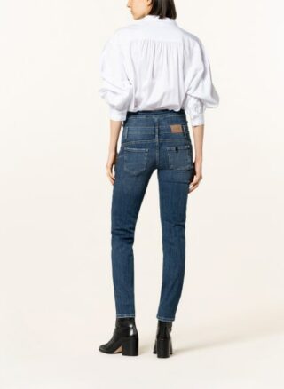 Liu Jo Skinny Jeans Rampy mit Schmucksteinbesatz, Blau