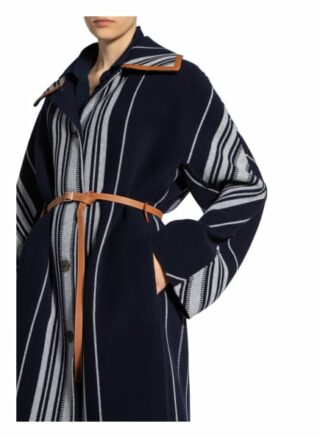 Loewe Wollmantel, Blau