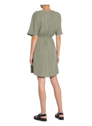 Lovjoi Kleid Erica in Wickeloptik, Grün