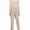 Luhta Golfhose Isovuori mit Galonstreifen, Beige