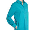Luisa Cerano Hemdblusenkleid, Blau