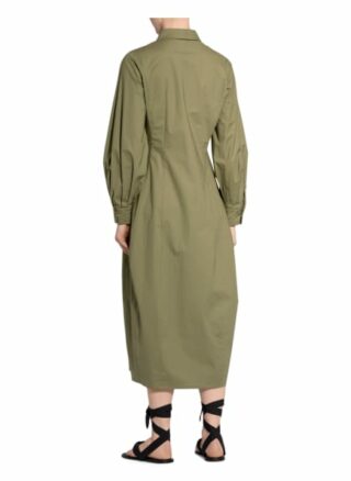 Luisa Cerano Hemdblusenkleid, Grün