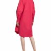 Luisa Cerano Hemdblusenkleid mit Lochspitze, Pink
