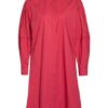 Luisa Cerano Hemdblusenkleid mit Lochspitze, Pink