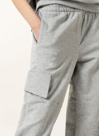 Luisa Cerano Hose im Jogging-Stil, Grau