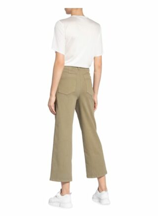 Luisa Cerano Jeans-Culotte, Grün