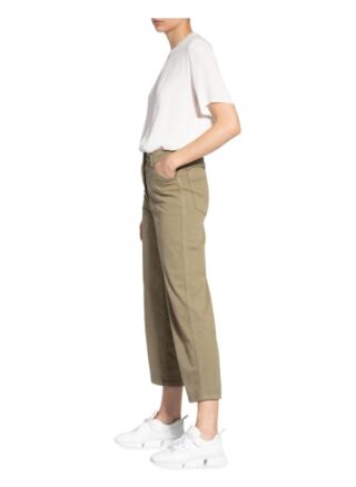 Luisa Cerano Jeans-Culotte, Grün