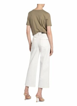 Luisa Cerano Jeans-Culotte, Weiß