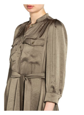 Luisa Cerano Kleid mit 3/4-Arm, Grün