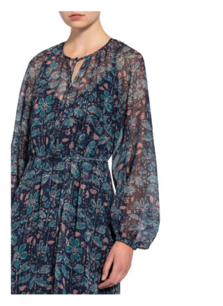 Luisa Cerano Seidenkleid, Blau