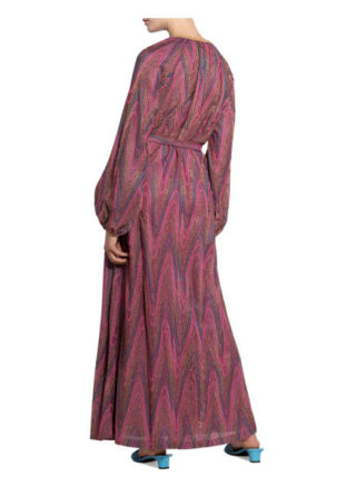 M Missoni Kleid mit Glitzergarn, Pink