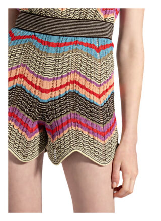 M Missoni Strick-Shorts, Pink