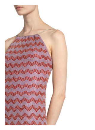 M Missoni Strickkleid mit Glitzergarn, Beige