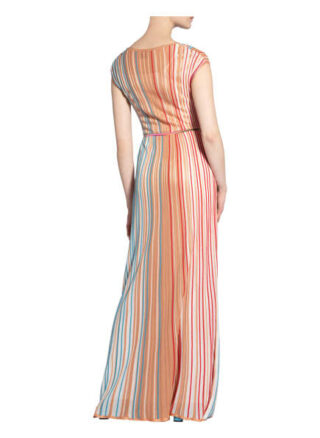 M Missoni Strickkleid mit Glitzergarn, Blau