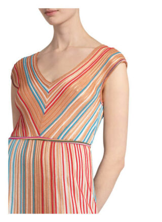 M Missoni Strickkleid mit Glitzergarn, Blau