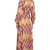 M Missoni Strickkleid mit Glitzergarn, Lila