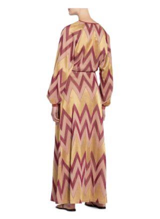 M Missoni Strickkleid mit Glitzergarn, Lila