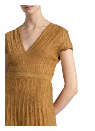 M Missoni Strickkleid mit Glitzergarn, Pink