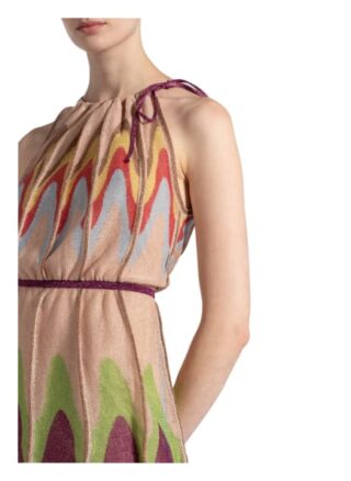 M Missoni Strickkleid mit Glitzergarn, Pink