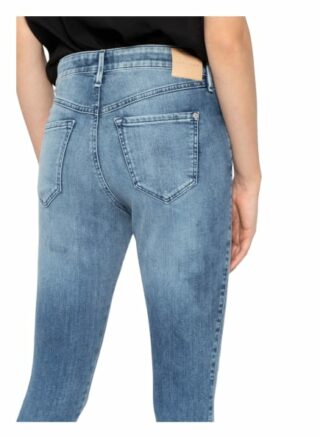 Mac Daydream Destroyed Jeans Skinny, Blau