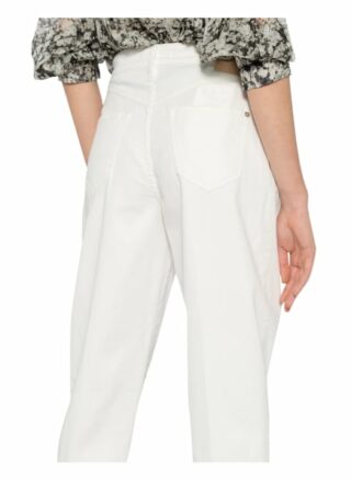 Mac Daydream Mom Jeans Slouchy, Weiß