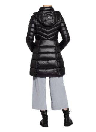 Mackage Lightweight-Daunenmantel Lara, Schwarz